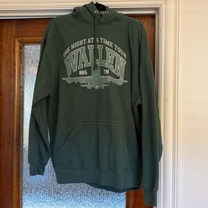 Green Morgan Wallen Tour Hoodie